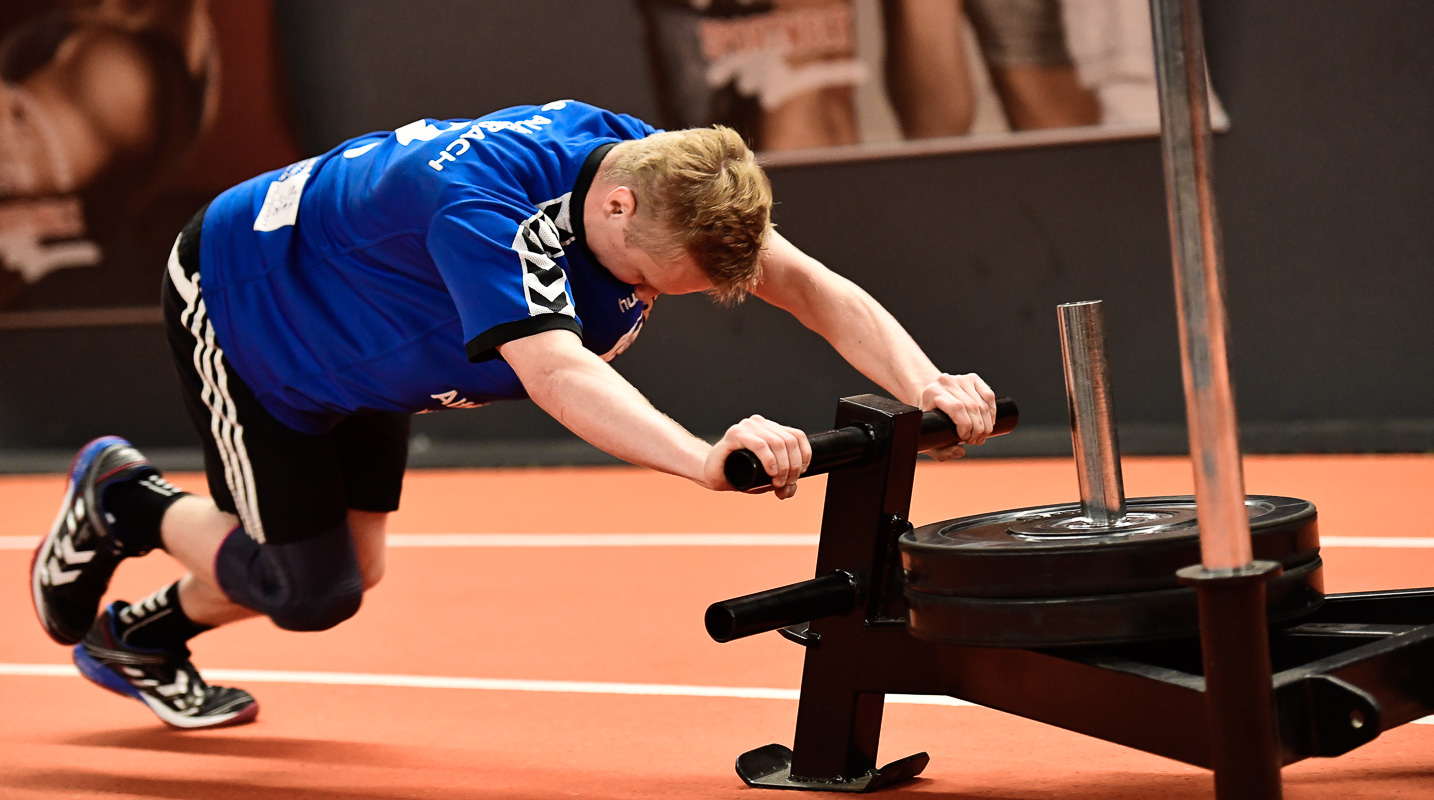 ASV Pegnitz Handball beim Cross Gym Trainin mit Bastian Lumpp in der Sportwelt Pegnitz