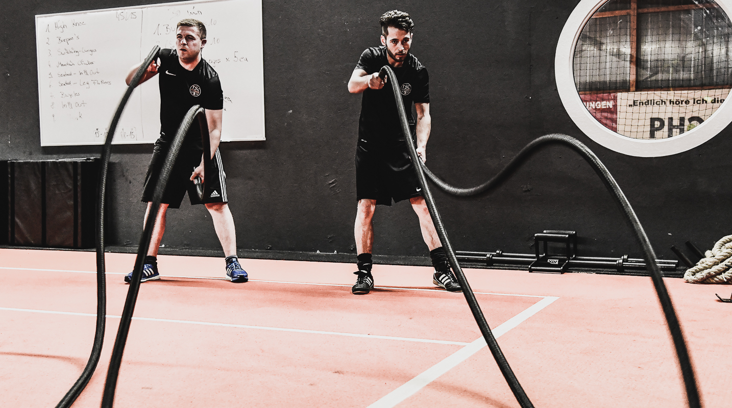 TSC Pottenstein beim Cross Gym Trainin mit Bastian Lumpp in der Sportwelt Pegnitz