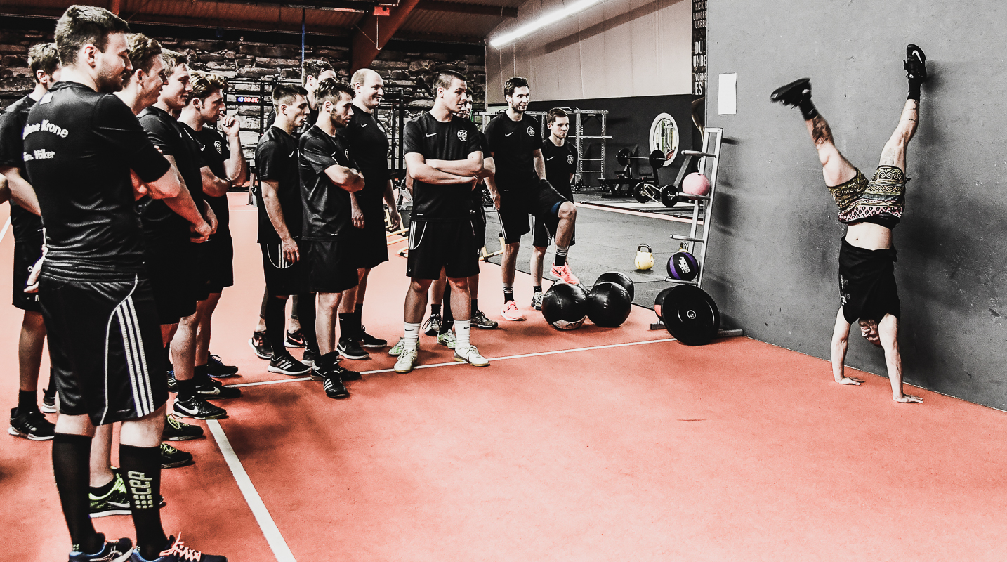 TSC Pottenstein beim Cross Gym Trainin mit Bastian Lumpp in der Sportwelt Pegnitz