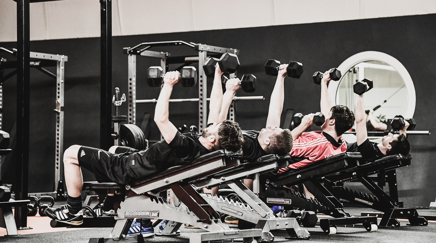 TSC Pottenstein beim Cross Gym Trainin mit Bastian Lumpp in der Sportwelt Pegnitz