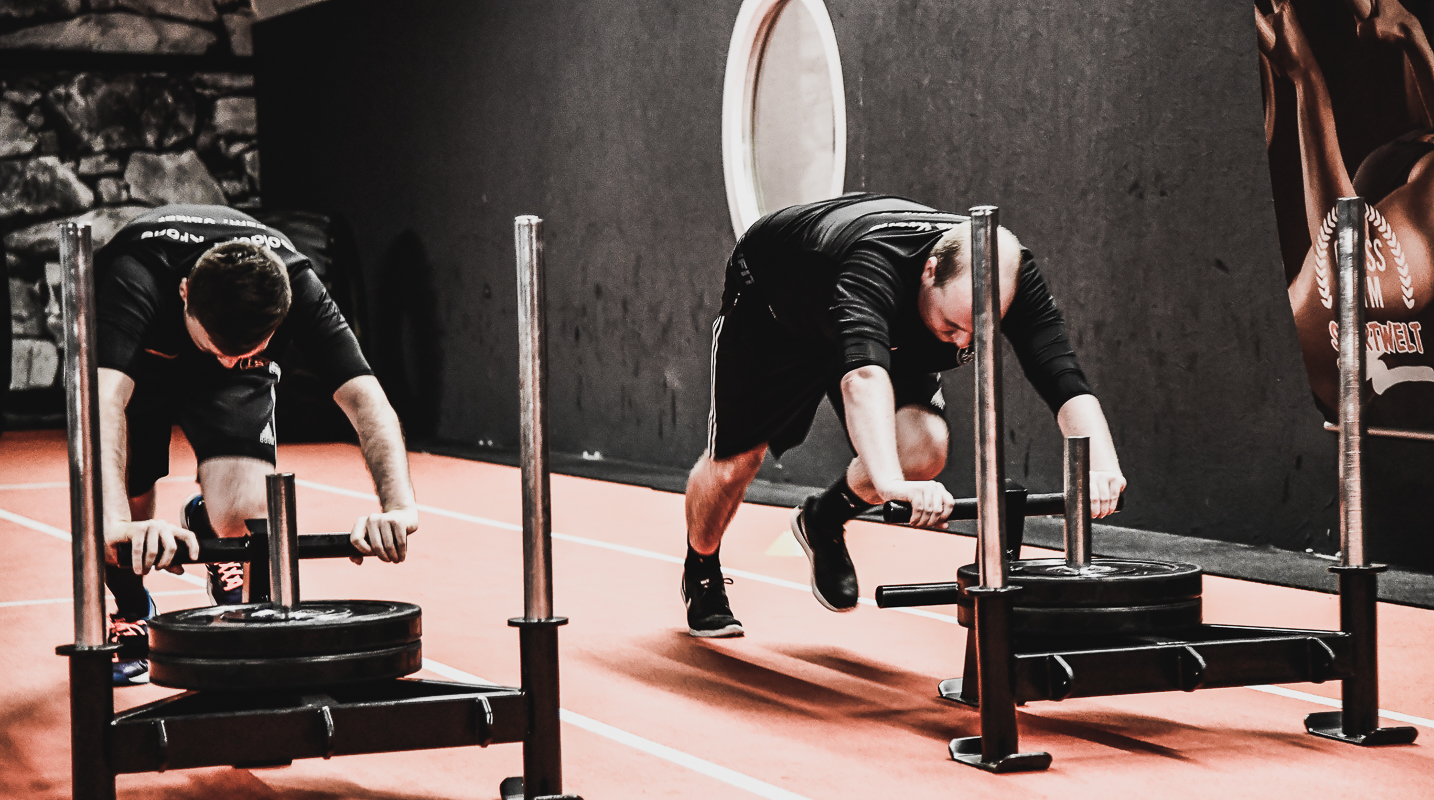 TSC Pottenstein beim Cross Gym Trainin mit Bastian Lumpp in der Sportwelt Pegnitz