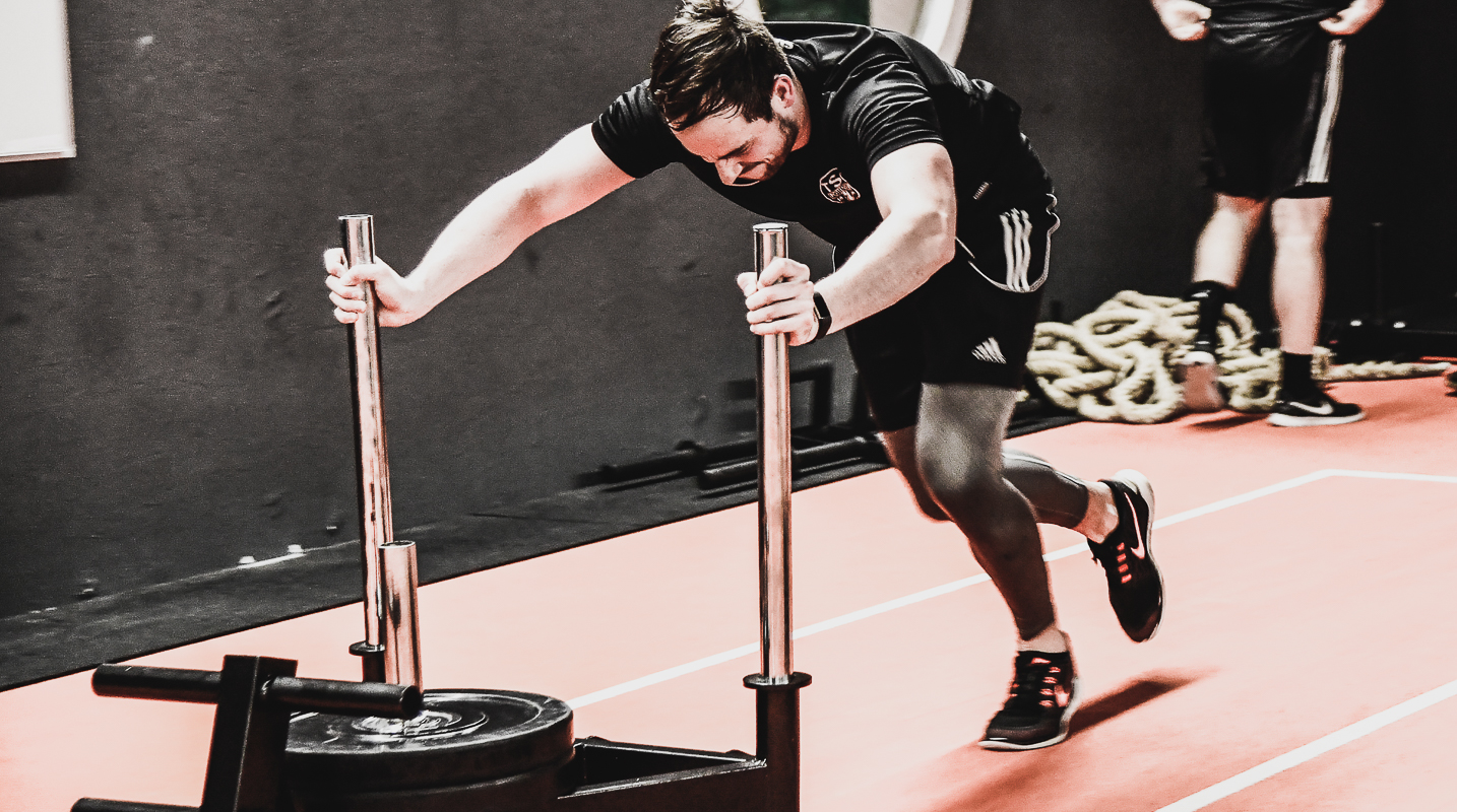 TSC Pottenstein beim Cross Gym Trainin mit Bastian Lumpp in der Sportwelt Pegnitz