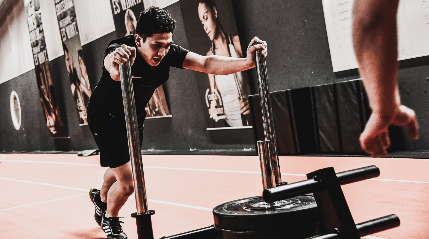 TSC Pottenstein beim Cross Gym Trainin mit Bastian Lumpp in der Sportwelt Pegnitz