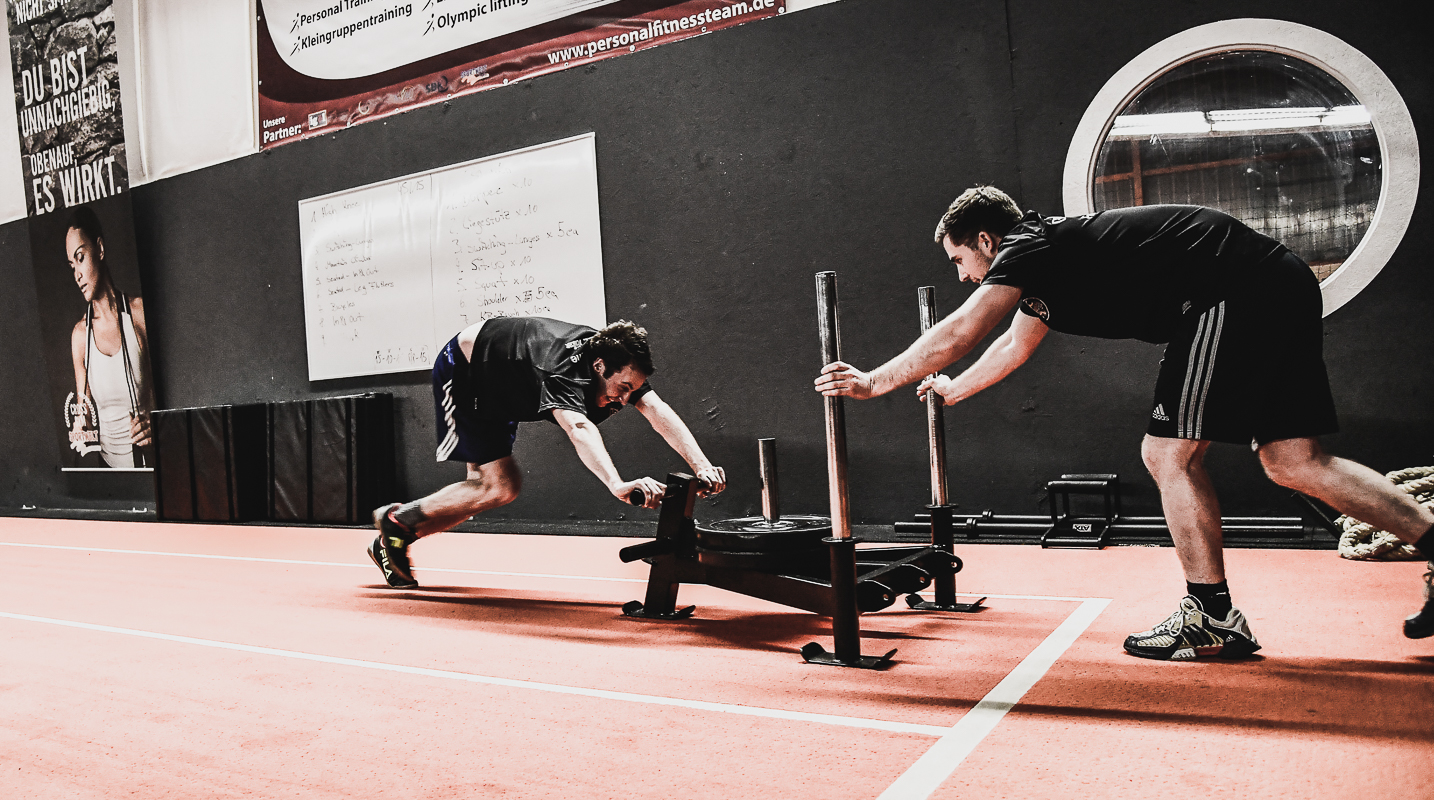 TSC Pottenstein beim Cross Gym Trainin mit Bastian Lumpp in der Sportwelt Pegnitz