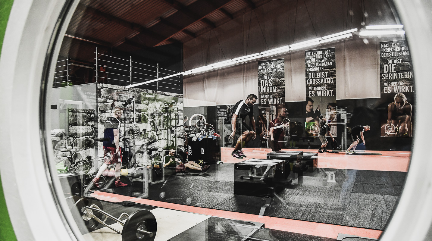 FC Troschenreuth beim Cross Gym Trainin mit Bastian Lumpp in der Sportwelt Pegnitz