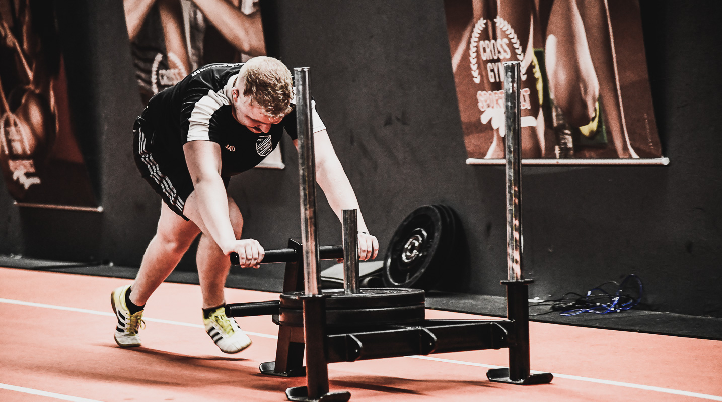 FC Troschenreuth beim Cross Gym Trainin mit Bastian Lumpp in der Sportwelt Pegnitz