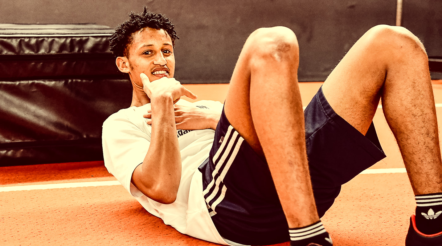 FC Pegnitz Fußball Jugend beim Cross Gym Training mit Bastian Lumpp in der Sportwelt Pegnitz