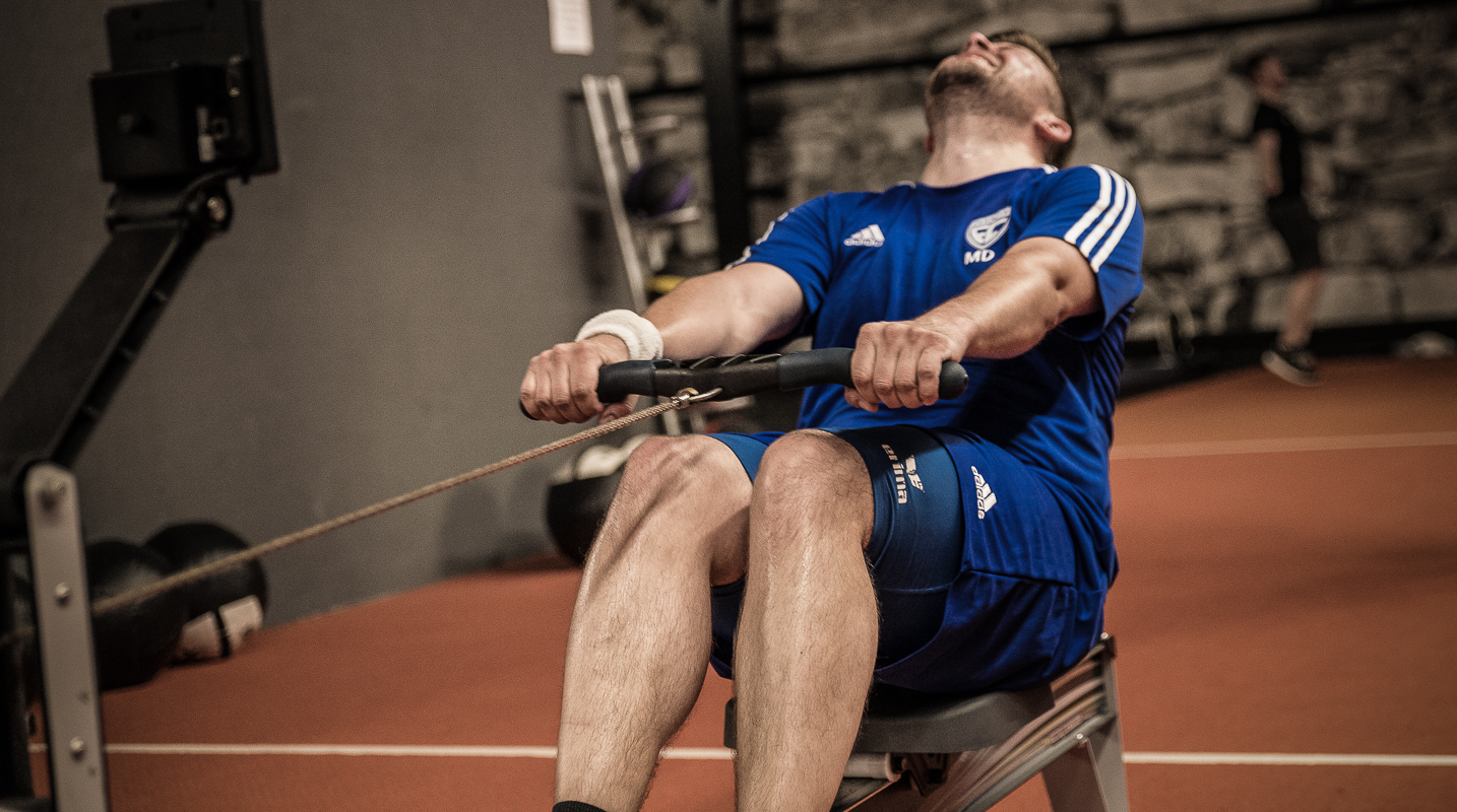 FC Pegnitz beim Cross Gym Trainin mit Bastian Lumpp in der Sportwelt Pegnitz