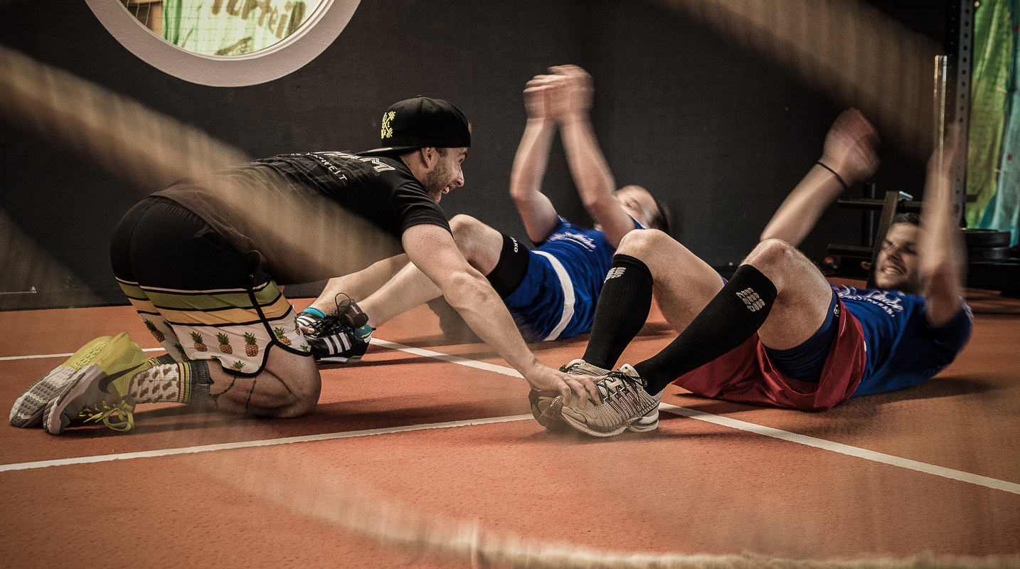 FC Pegnitz beim Cross Gym Trainin mit Bastian Lumpp in der Sportwelt Pegnitz