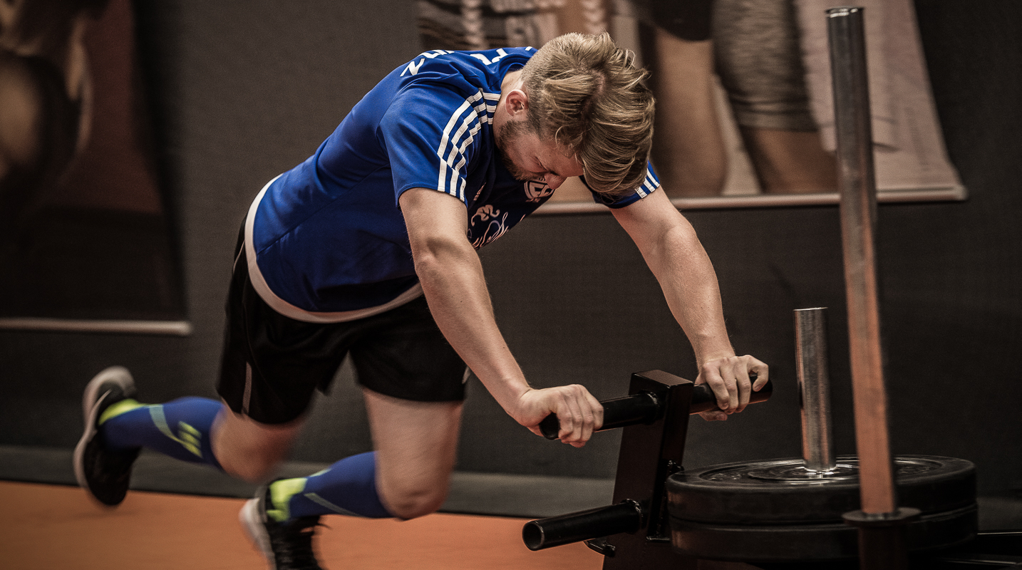 FC Pegnitz beim Cross Gym Trainin mit Bastian Lumpp in der Sportwelt Pegnitz