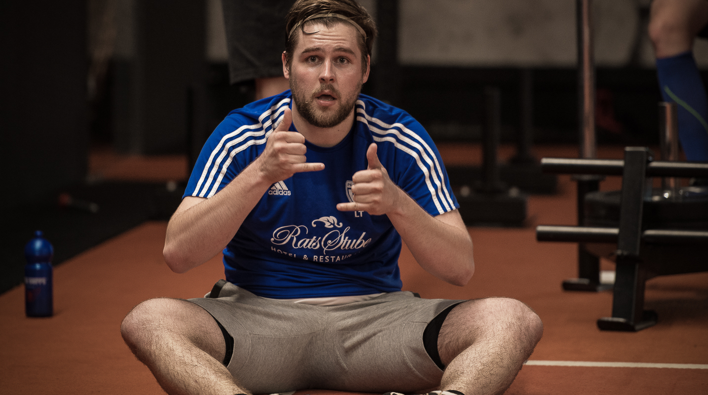 FC Pegnitz beim Cross Gym Trainin mit Bastian Lumpp in der Sportwelt Pegnitz