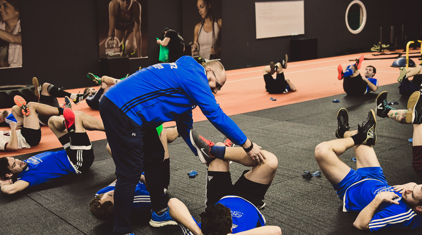 FC Pegnitz beim Cross Gym Training mit Bastian Lumpp in der Sportwelt Pegnitz, Vorbereitung für die Kreisklasse Erlangen/Pegnitzgrund 3 Saison 2018/2019