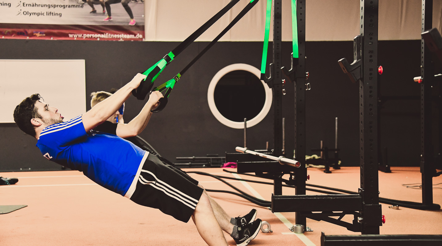 FC Pegnitz beim Cross Gym Training mit Bastian Lumpp in der Sportwelt Pegnitz, Vorbereitung für die Kreisklasse Erlangen/Pegnitzgrund 3 Saison 2018/2019