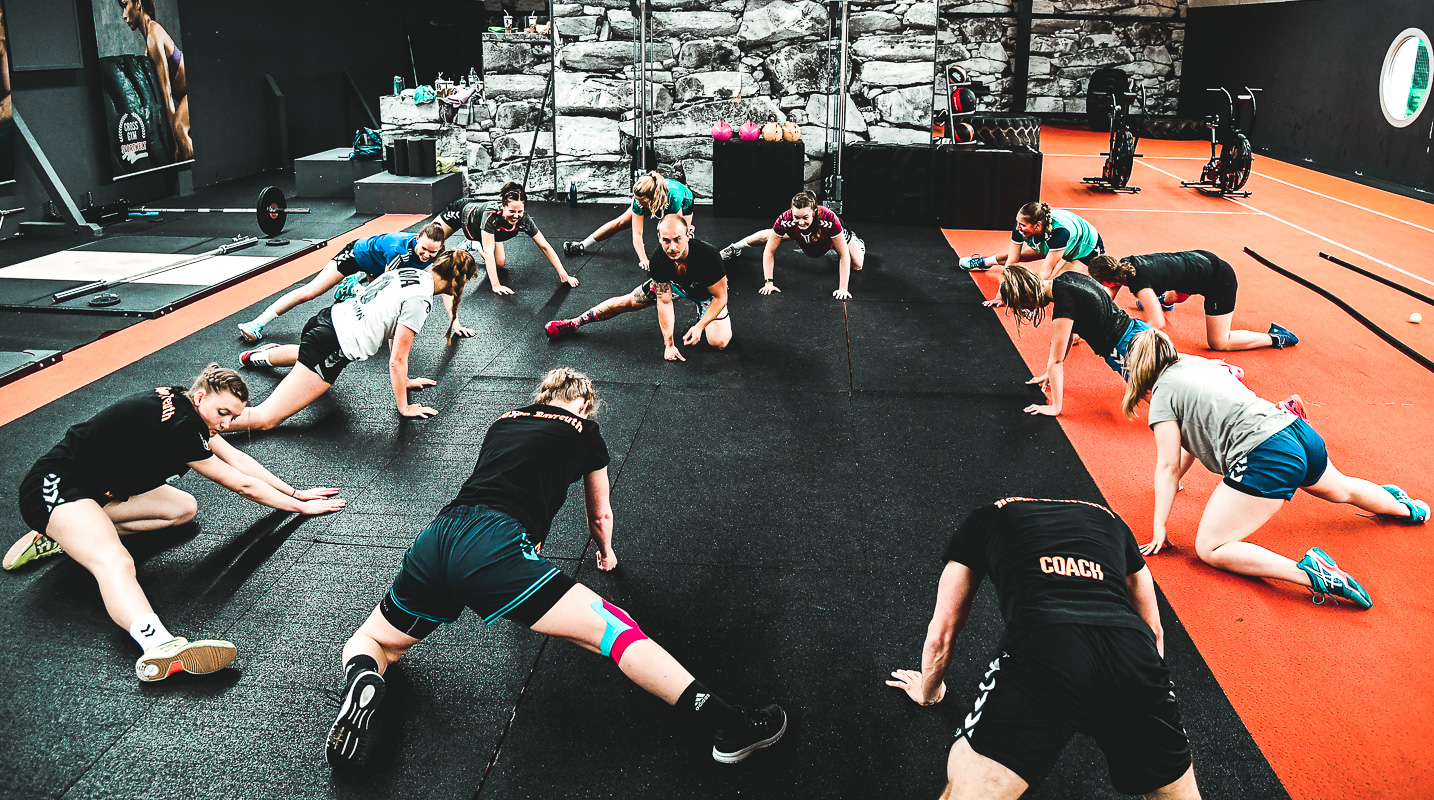 HASPO Bayreuth beim Cross Gym Trainin mit Bastian Lumpp in der Sportwelt Pegnitz