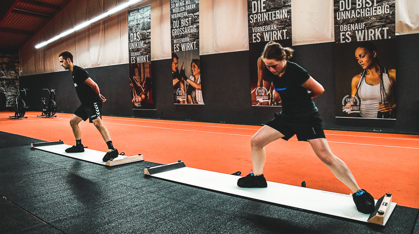 HASPO Bayreuth beim Cross Gym Trainin mit Bastian Lumpp in der Sportwelt Pegnitz