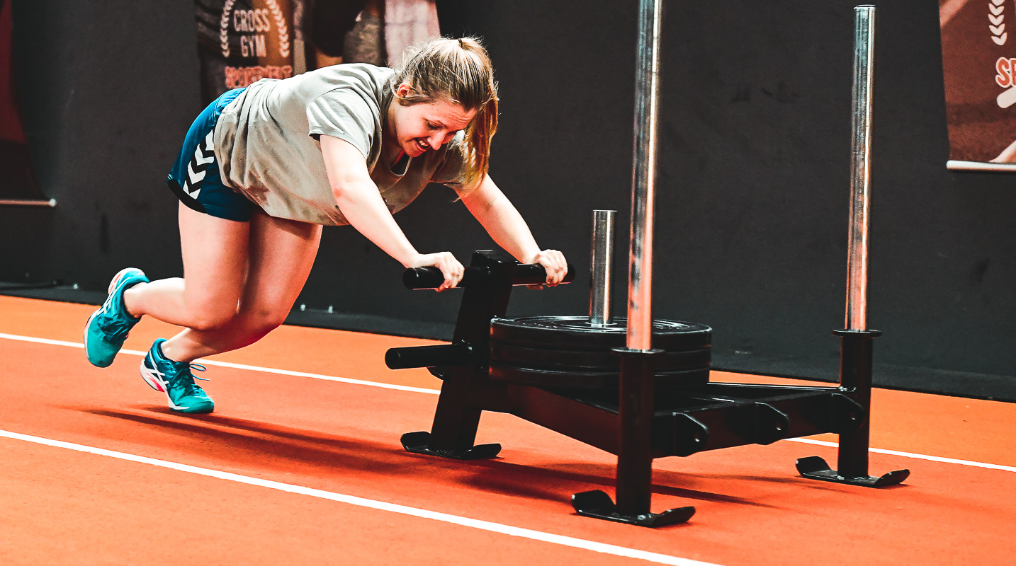 TSC Pottenstein beim Cross Gym Trainin mit Bastian Lumpp in der Sportwelt Pegnitz