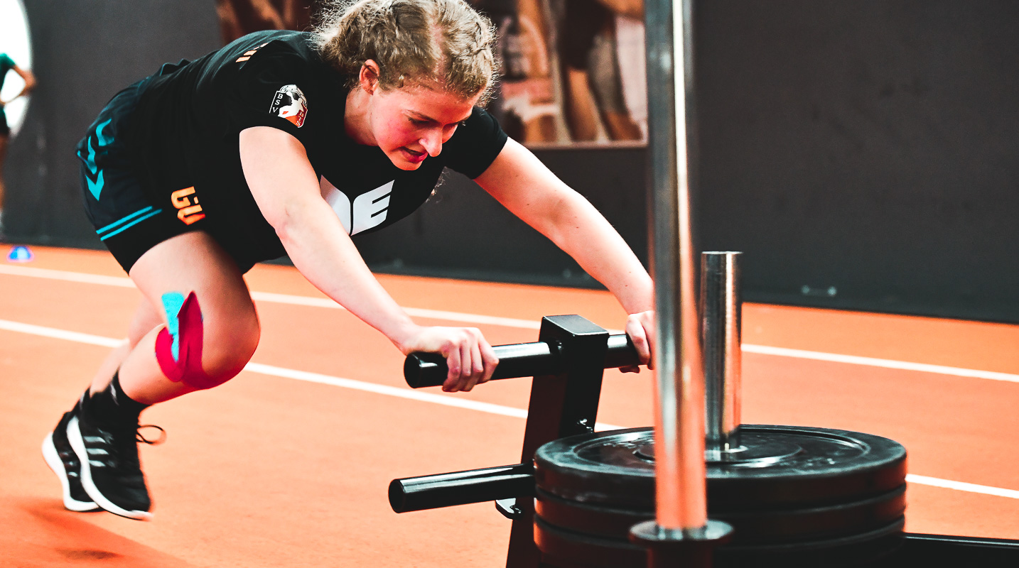 TSC Pottenstein beim Cross Gym Trainin mit Bastian Lumpp in der Sportwelt Pegnitz