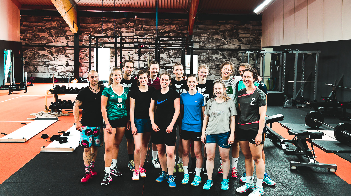 TSC Pottenstein beim Cross Gym Trainin mit Bastian Lumpp in der Sportwelt Pegnitz