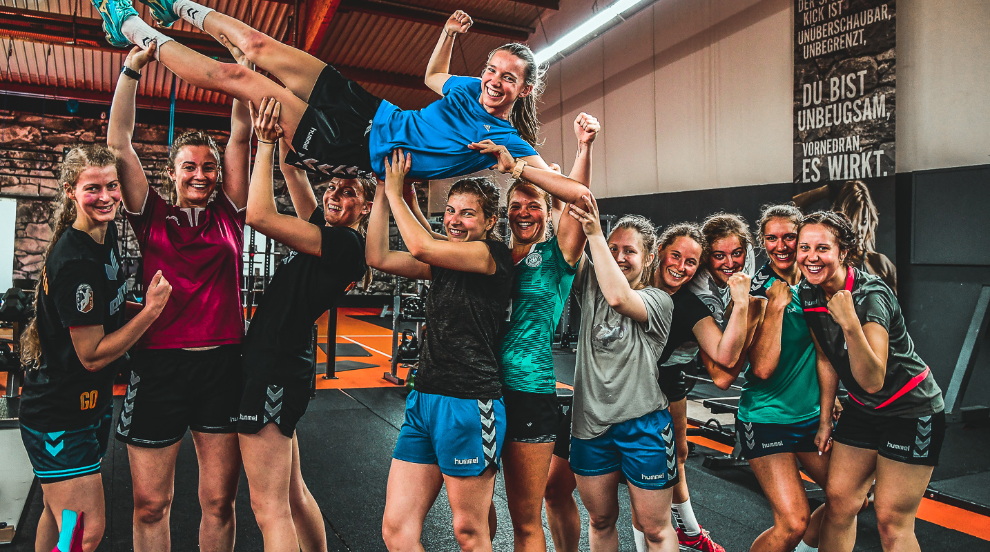 TSC Pottenstein beim Cross Gym Trainin mit Bastian Lumpp in der Sportwelt Pegnitz