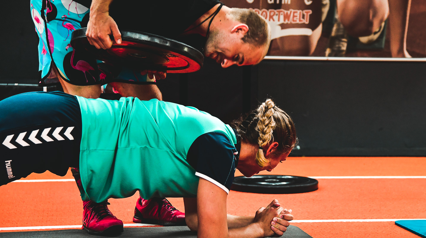 HASPO Bayreuth beim Cross Gym Trainin mit Bastian Lumpp in der Sportwelt Pegnitz