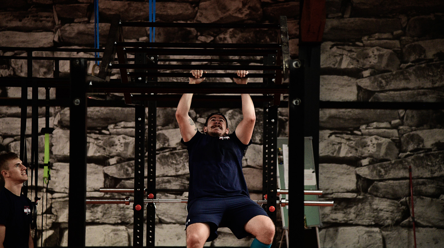 ICE DOGS Pegnitz beim Cross Gym Trainin mit Bastian Lumpp in der Sportwelt Pegnitz