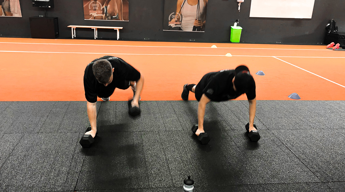 behind:the:scenes:it's:your:stage:start:play:repeat - ICE TIGERS Nürnberg beim Cross Gym Training als Saisonvorbereitung in der Sportwelt Pegnitz Cross Gym Arena