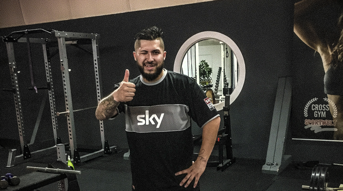 behind:the:scenes:it's:your:stage:start:play:repeat - SV Gesees / TSV Mistelbach II die Mannschaft beim Cross Gym Trainin mit Bastian Lumpp in der Sportwelt Pegnitz