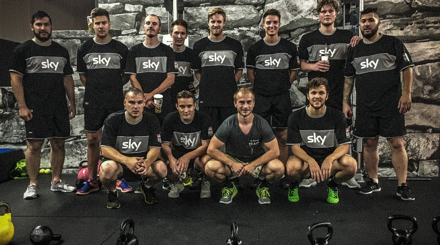 behind:the:scenes:it's:your:stage:start:play:repeat - SV Gesees / TSV Mistelbach II die Mannschaft beim Cross Gym Trainin mit Bastian Lumpp in der Sportwelt Pegnitz