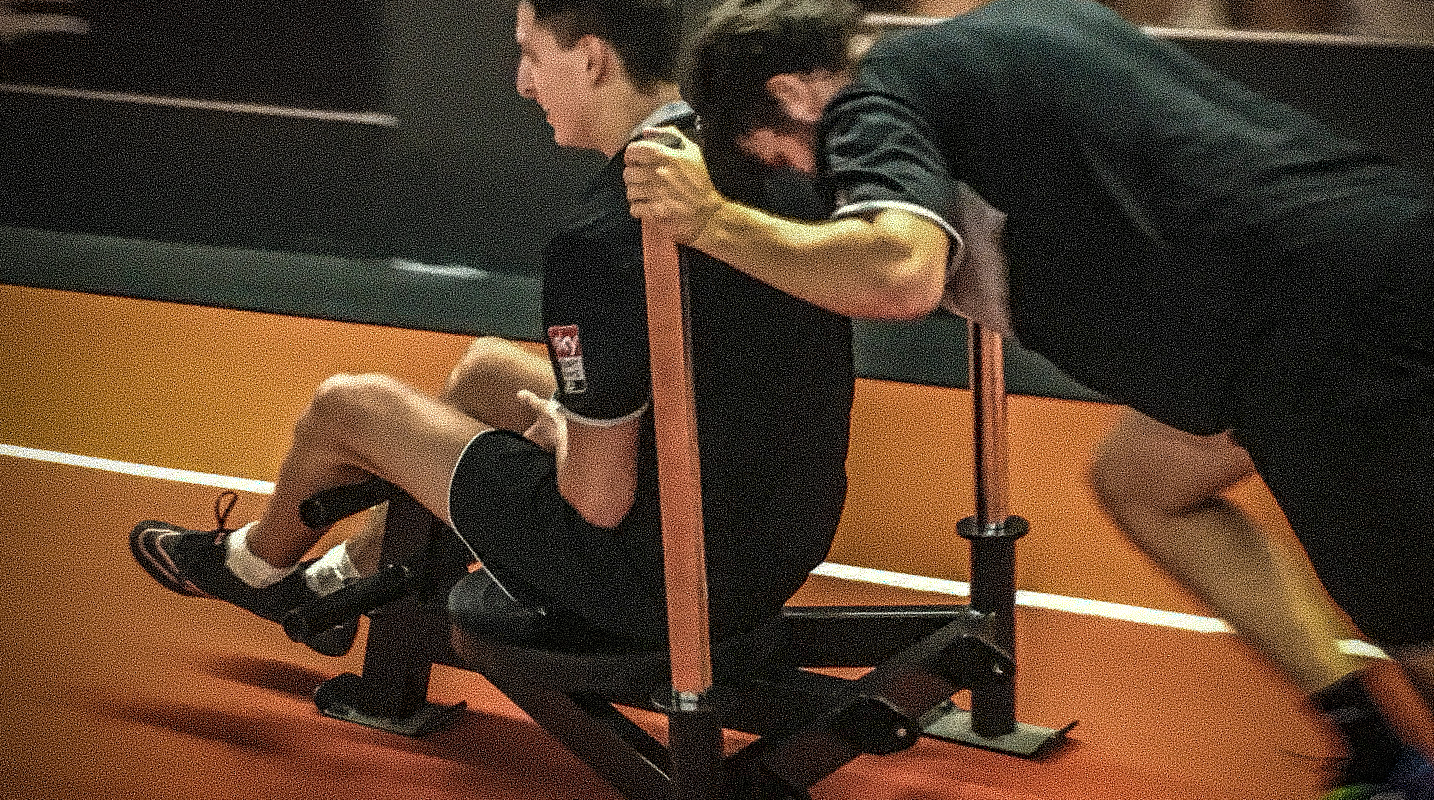 behind:the:scenes:it's:your:stage:start:play:repeat - SV Gesees / TSV Mistelbach II Mannschaft beim Cross Gym Trainin mit Bastian Lumpp in der Sportwelt Pegnitz