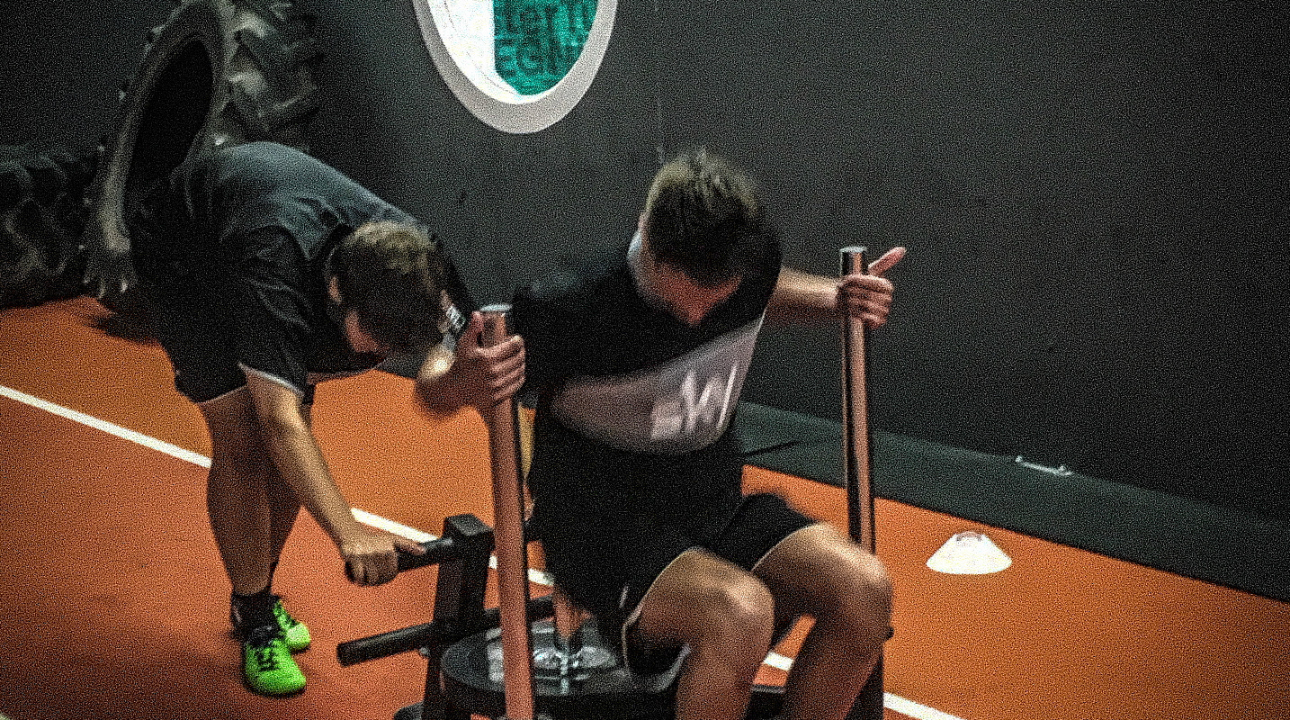 behind:the:scenes:it's:your:stage:start:play:repeat - SV Gesees / TSV Mistelbach II Mannschaft beim Cross Gym Trainin mit Bastian Lumpp in der Sportwelt Pegnitz