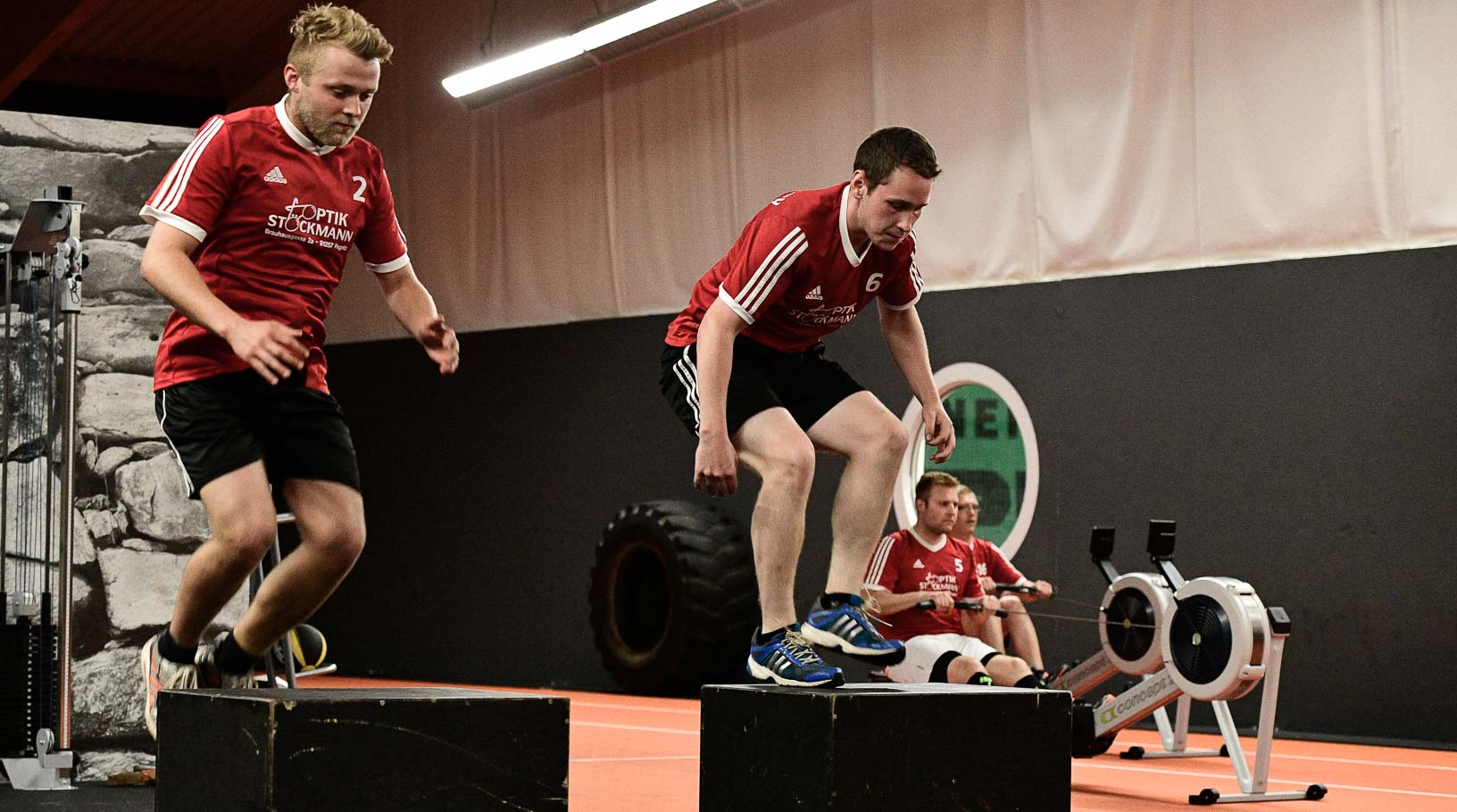 SG Trockau beim Cross Gym Trainin mit Bastian Lumpp in der Sportwelt Pegnitz