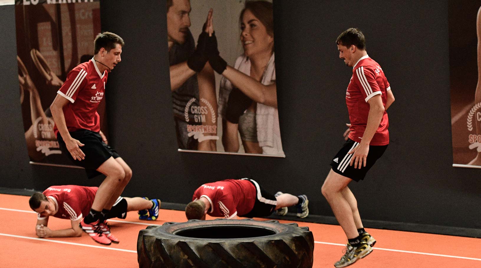 SG Trockau beim Cross Gym Trainin mit Bastian Lumpp in der Sportwelt Pegnitz