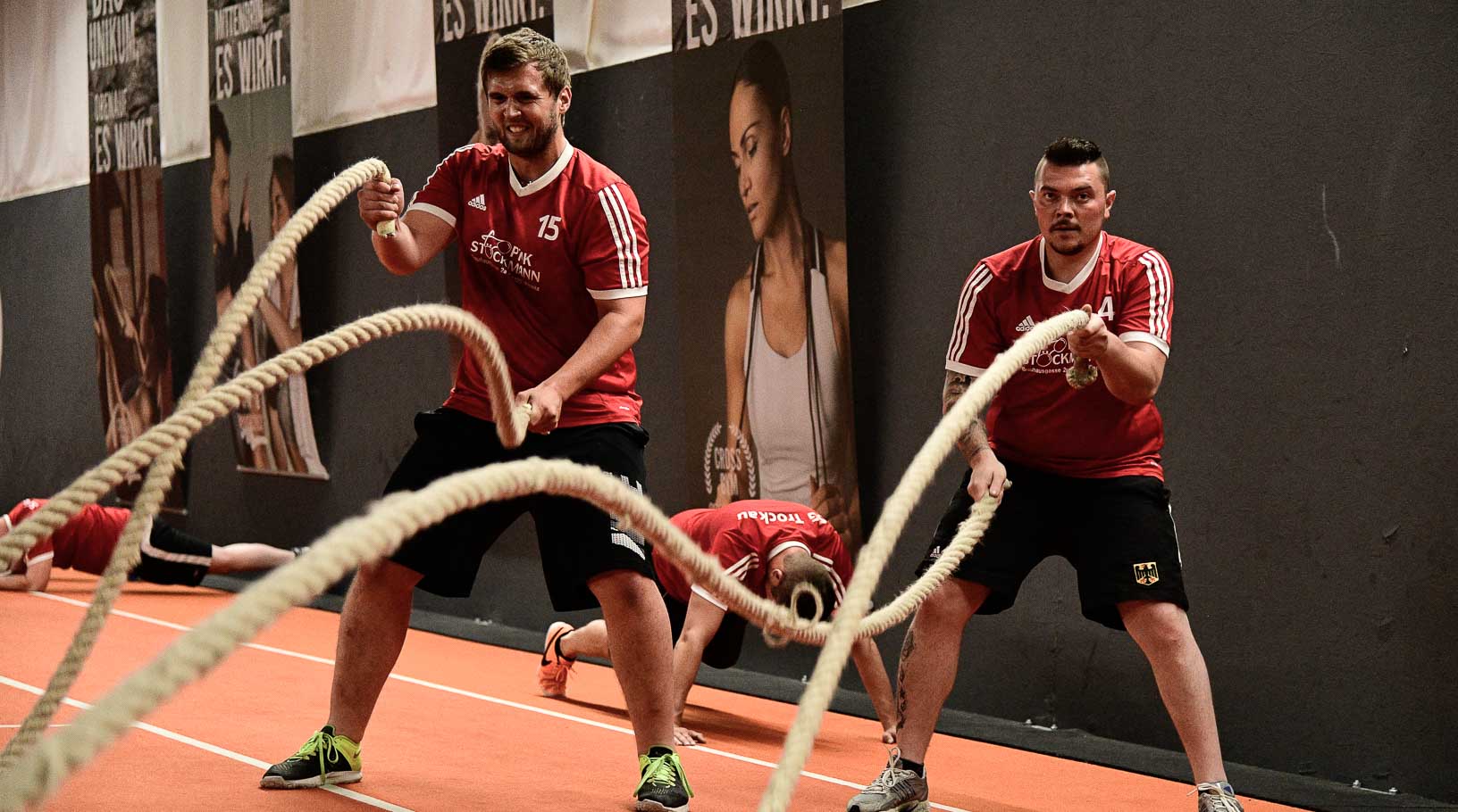 SG Trockau beim Cross Gym Trainin mit Bastian Lumpp in der Sportwelt Pegnitz