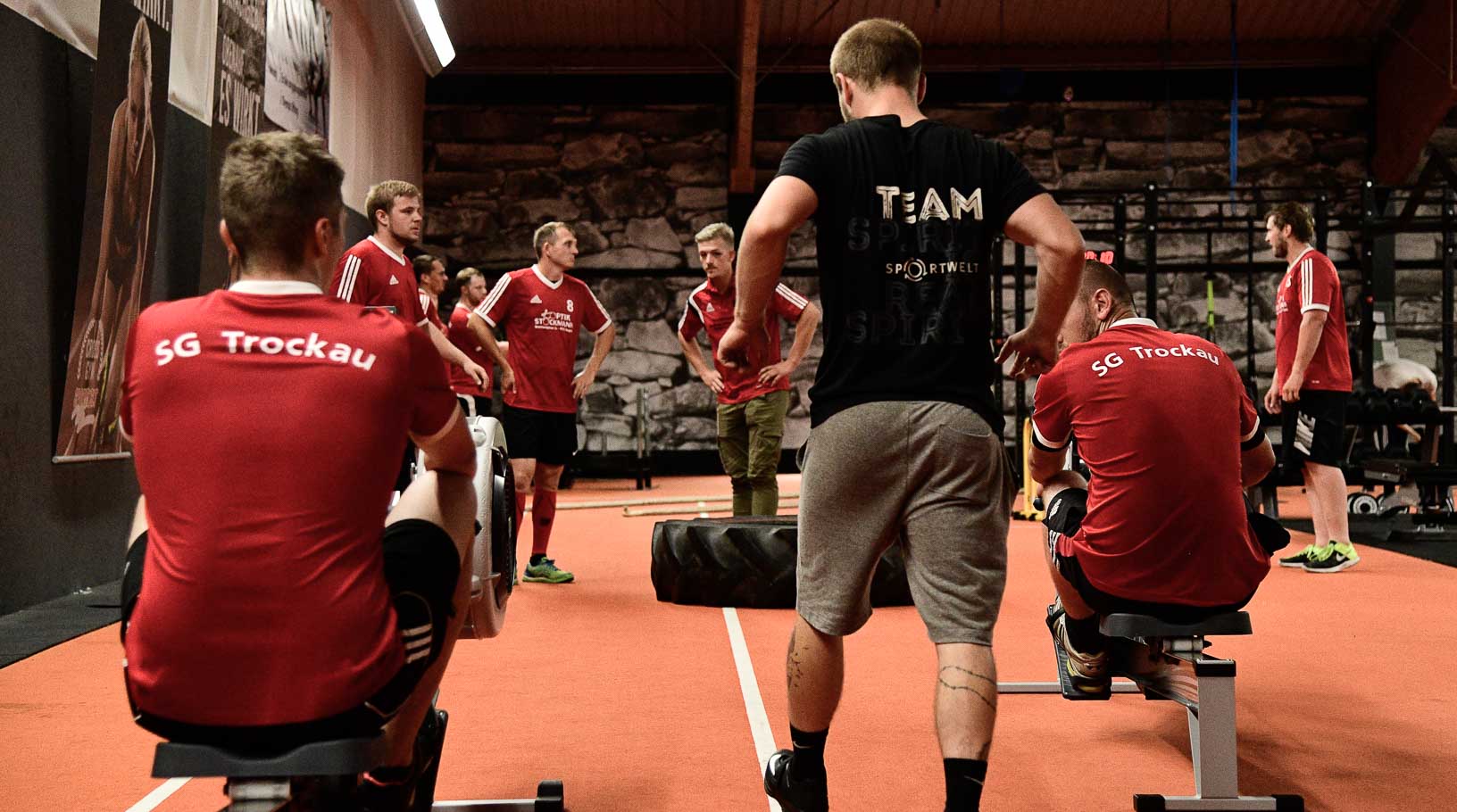 SG Trockau beim Cross Gym Trainin mit Bastian Lumpp in der Sportwelt Pegnitz