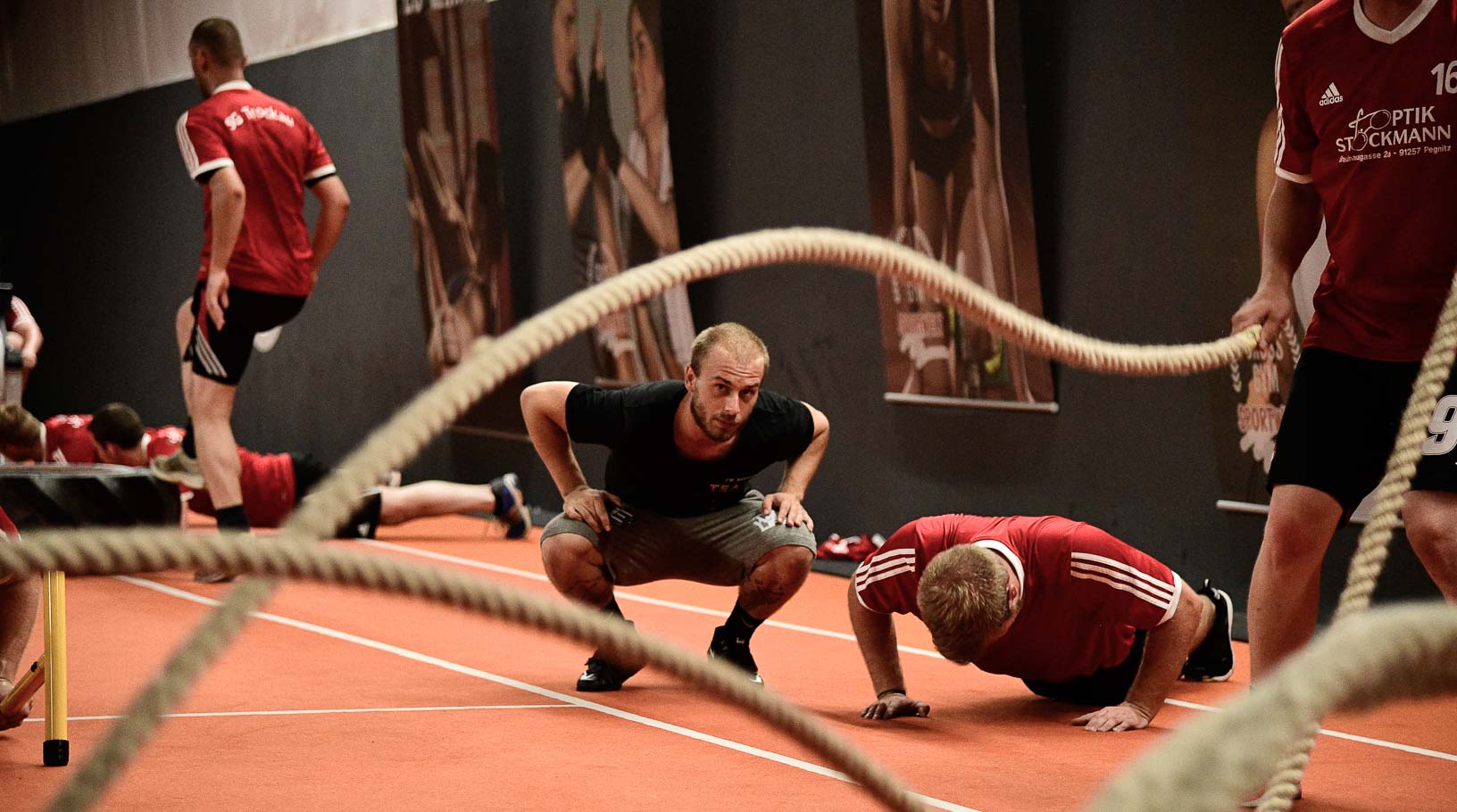 SG Trockau beim Cross Gym Trainin mit Bastian Lumpp in der Sportwelt Pegnitz