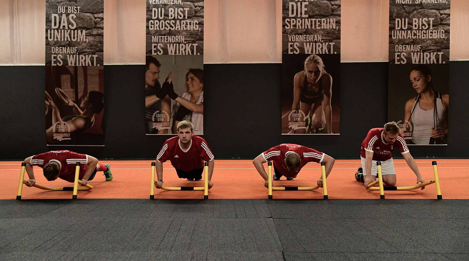 SG Trockau beim Cross Gym Trainin mit Bastian Lumpp in der Sportwelt Pegnitz