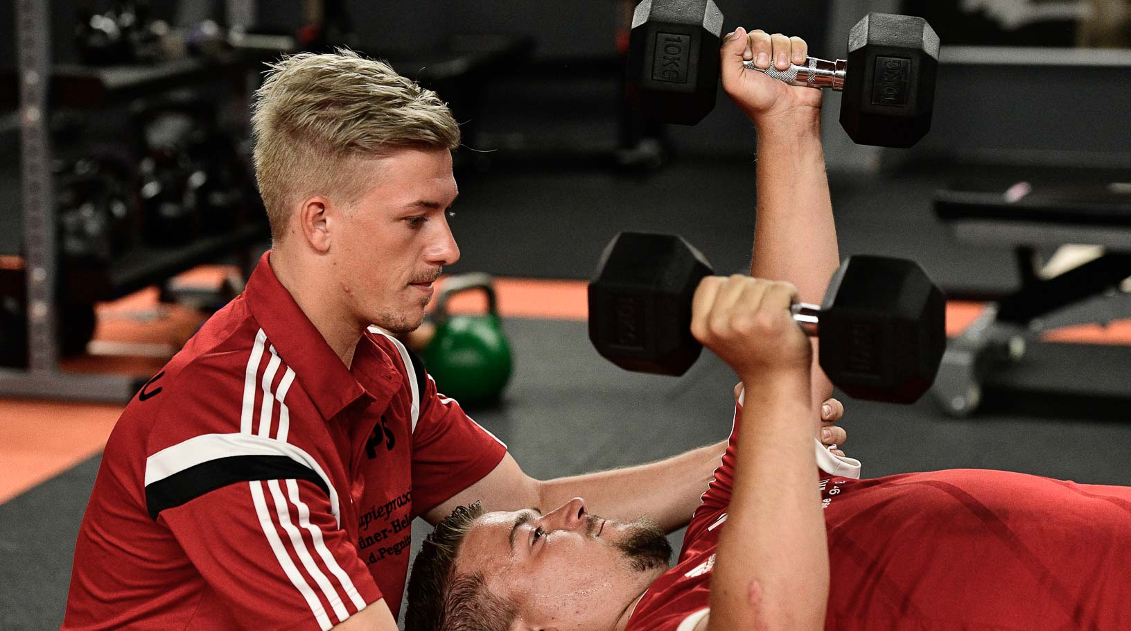 SG Trockau beim Cross Gym Trainin mit Bastian Lumpp in der Sportwelt Pegnitz