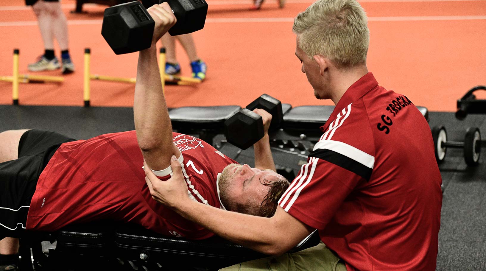 SG Trockau beim Cross Gym Trainin mit Bastian Lumpp in der Sportwelt Pegnitz